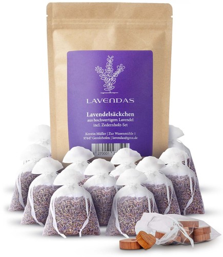 Lavendas lavendelsäckchen - lavendas,