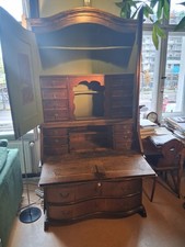 Sekretär mit Aufsatz Original Barock 18. Jh. Eiche