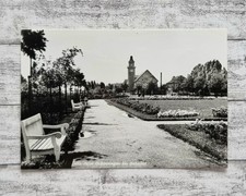 AK Zeitz Bahnhof Grünanlagen