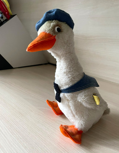 Steiff ente stofftier mit - steiff,