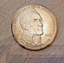 Münze Silber Panama 20 Balboas 1971 , 150 Jahrestag d.Unabhängigkeit