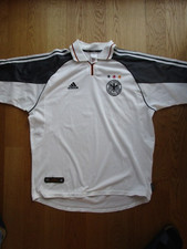 Adidas Deutschland Fussball Nationalmannschaft 2000-2002 Heimtrikot Größe XL