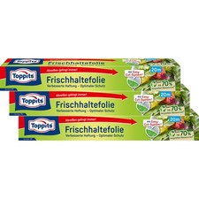 3 x TOPPITS Frischhaltefolie