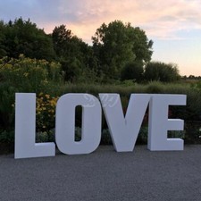 XXXL Buchstaben LOVE Deko ZUM