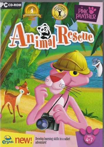 Pink panther animal rescue - pink,