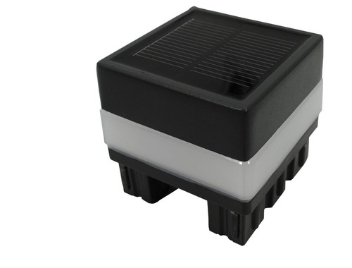 Led solarkappe pfostenkappe - led,