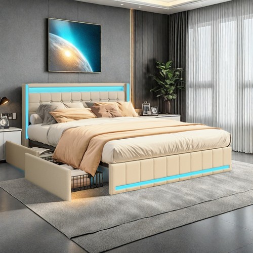 Polsterbett doppelbett - polsterbett,