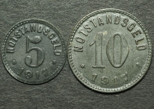 Notgeld 10 pfennig - notgeld:, &