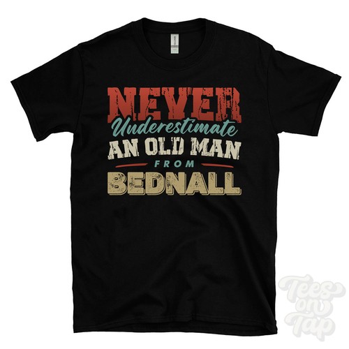Shirt unterschätze niemals - t-shirt,
