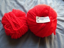 aarlan Wolle, 100% Schurwolle, rot, 164g
