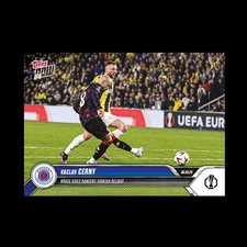 2024 Topps Now UEL #22 Vaclav Cerny Brace Gives Rangers Turkish Delight Rangers