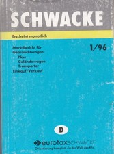 SCHWACKE Gebrauchtwagen Katalog Marktbericht PKW;Transporter,Geländewagen