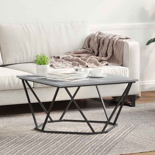 Vidaxl couchtisch sonoma grau - couchtisch, sonoma-grau