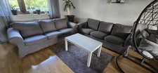 IKEA Ektorp - 2 Stück - 3 Sitzer - Sofa - Grau Anthrazit - Guter Zustand