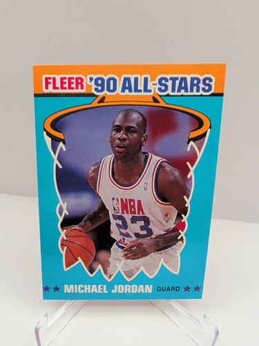Michael jordan 1990 fleer - michael,