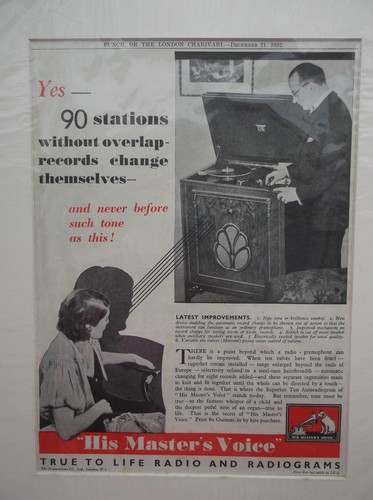 1932 hmv his master s - , (his