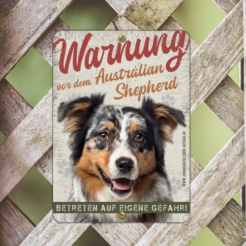 Australian shepherd schild - shepherd,