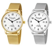 Eichmüller Herrenuhr Datum Milanaiseband Ø40mm 7082M