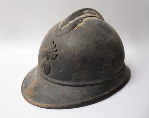 Helm adrian modell 1915 blau - 1915,