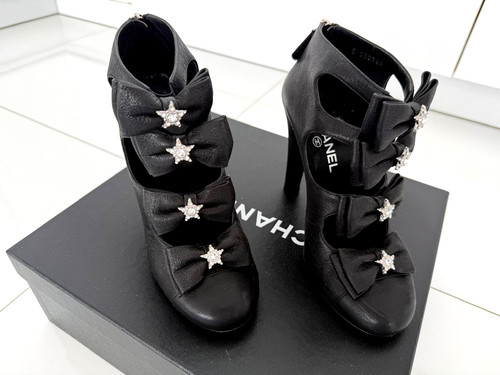 Chanel schuhe schwarz - chanel,