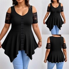 Übergröße Damen Gothic