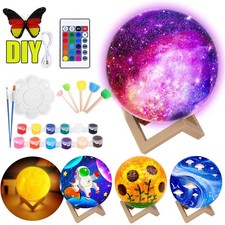 Bastelset Mond Lampe Malset 3D