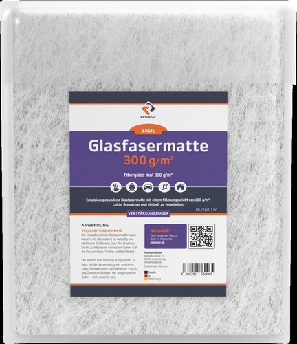 Glasfasermatte 300 - , g/m²