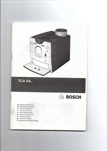 Bosch tca - bosch, 54