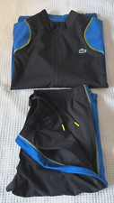 LACOSTE Herren Trainingsanzug*Gr.5/L*Blau/Schwarz*NP:240€*Tennis*Golf*NP:240€