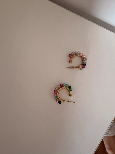 Ohrringe bunt elegant - bunt,