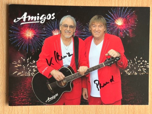 Amigos autogrammkarte - -,