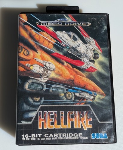Hellfire mega drive - drive, pal