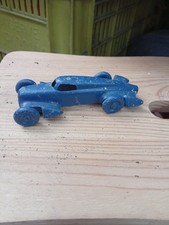 Rennwagen Metall, Uralt, vermutl. Dinky Toys, 1:43 