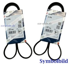 2 x BOSCH Keilrippenriemen
