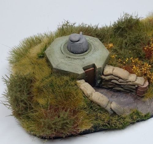 Diorama kl eingegr - 1:72, kl.