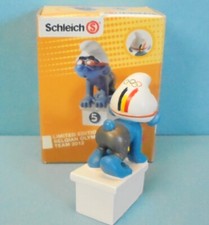 20736 SCHWIMMER Schlumpf BELGIAN OLYMPIC TEAM 2012 SCHLEICH MiB OVP