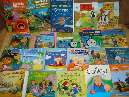 Pixibücher caillou - 28, u.a.