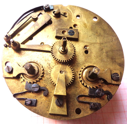 Antikes werk für - für, kaminuhr