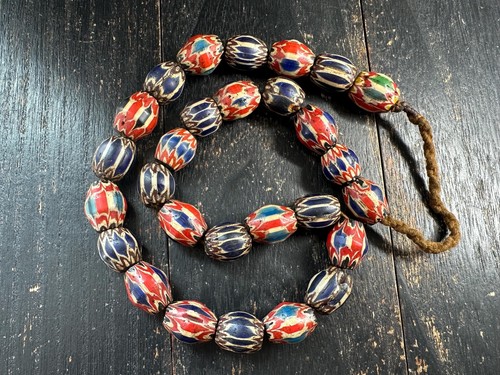 Vintage chevron handel perlen - vintage,