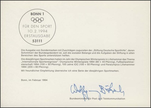Minka 1994 sporthilfe - 05/1994,