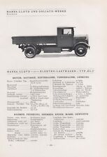 BREMEN, Typentafel 1935