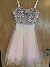 Rosa Cocktailkleid Abendkleid