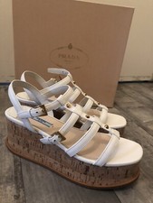 Prada Abendschuhe Gr. 40 Weiß