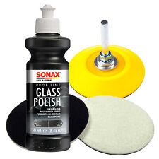 SONAX 250ml Glass Polish + 2x