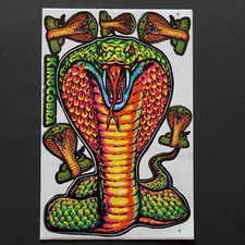 Kobra Aufkleber 6er Set