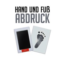 Baby Fußabdruck Handabdruck Set "CleanTouch" Stempelkissen Abdruckset Abdrücke