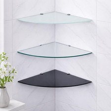 Glas eckablage bad dusche - glas,