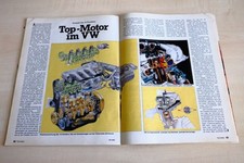 MOT 18/1985 VW Golf II GTI 16V Motor mit 139PS seziert - ein interessanter Beric