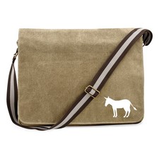 Umhängetasche Esel Silhouette