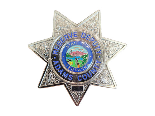 Police badge scotts bluff - us,